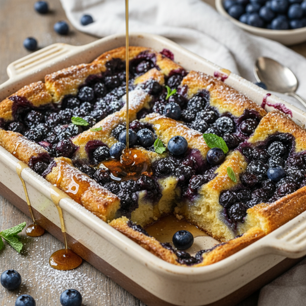 Blueberry Bliss Baked French Toast recipe