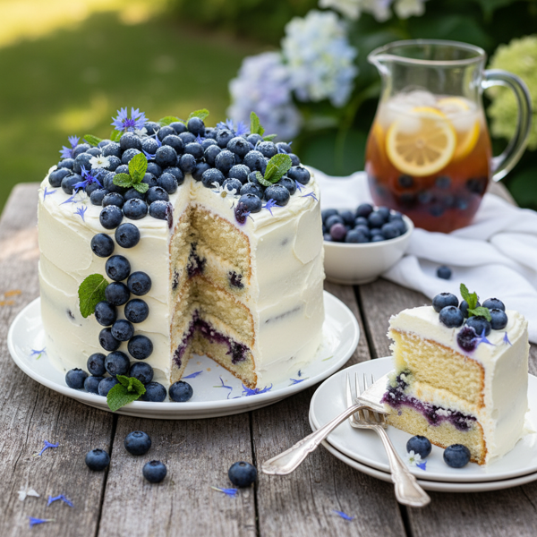 Blueberry Bliss Summer Cake recipe