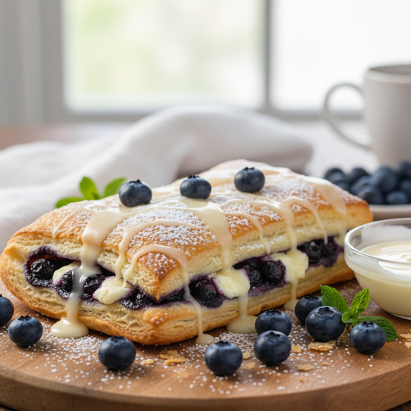 Blueberry Cream Cheese Breakfast Pastry recipe