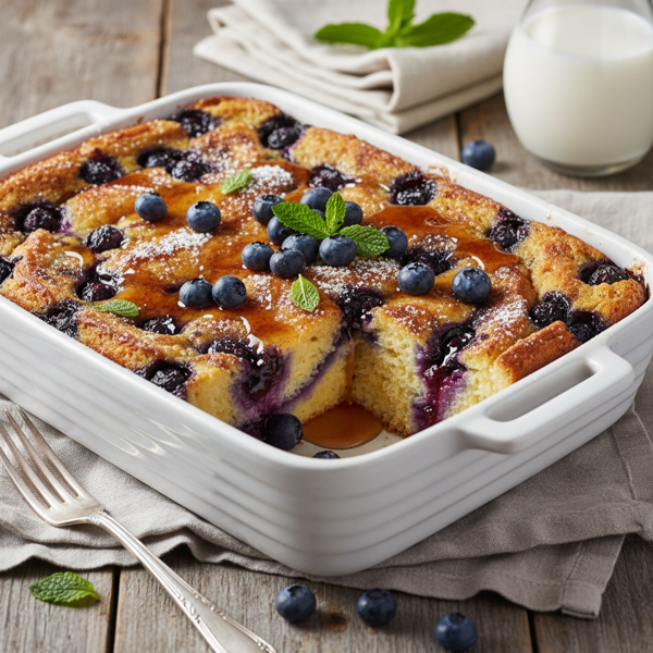 Blueberry Delight French Toast Bake recipe
