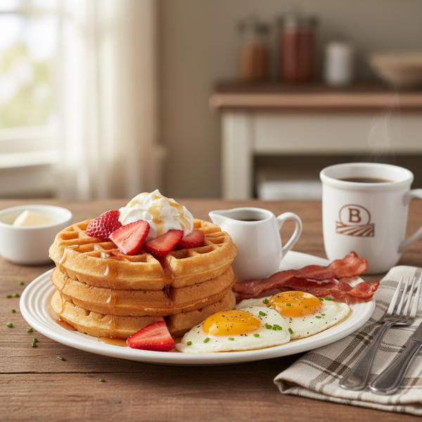 Bob Evans Classic Breakfast Waffles recipe