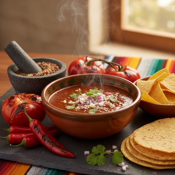 Bold New Mexican Tomato Taco Sauce recipe
