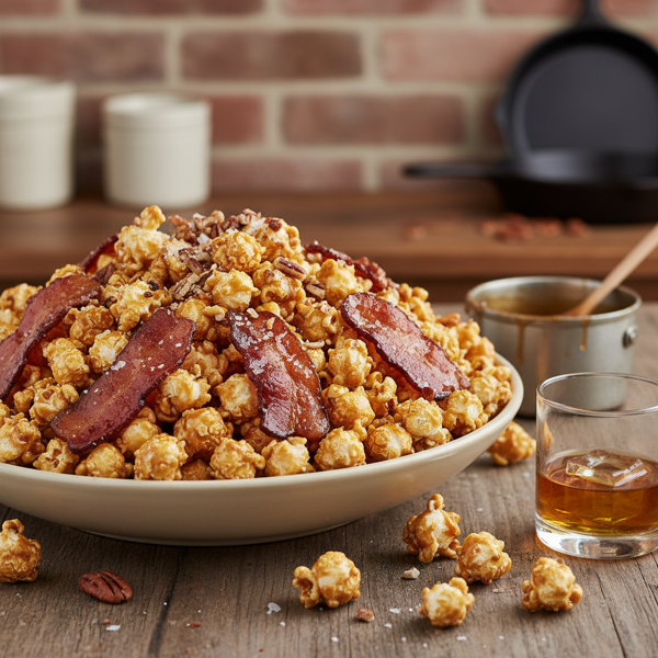 Bourbon Bacon Bliss Popcorn recipe