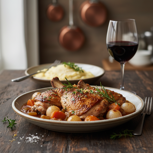 Braised Chicken Thigh Osso Buco recipe