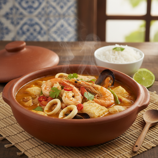 Brazilian Seafood Moqueca recipe