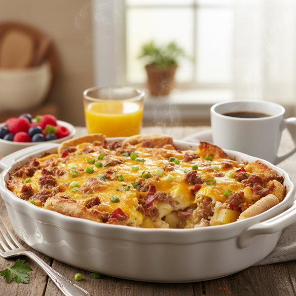 Breakfast Bliss Casserole recipe