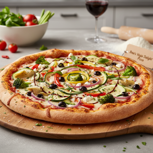 Bree's Veggie Delight Pizza recipe