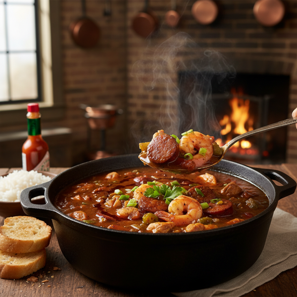 Brian Constantine's Irresistible Firehouse Gumbo recipe