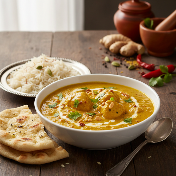 British-Style Creamy Chicken Korma recipe