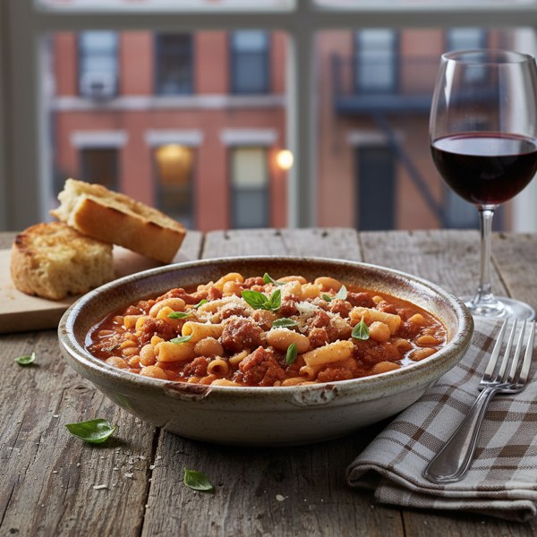 Brooklyn-Style Pasta e Fagioli recipe