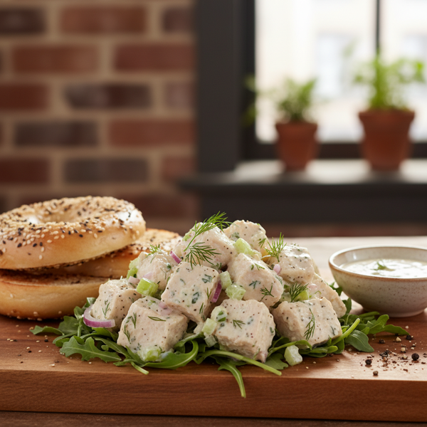 Brooklyn-Style White Meat Chicken Salad recipe
