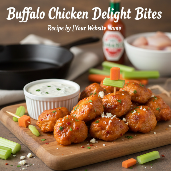 Buffalo Chicken Delight Bites recipe