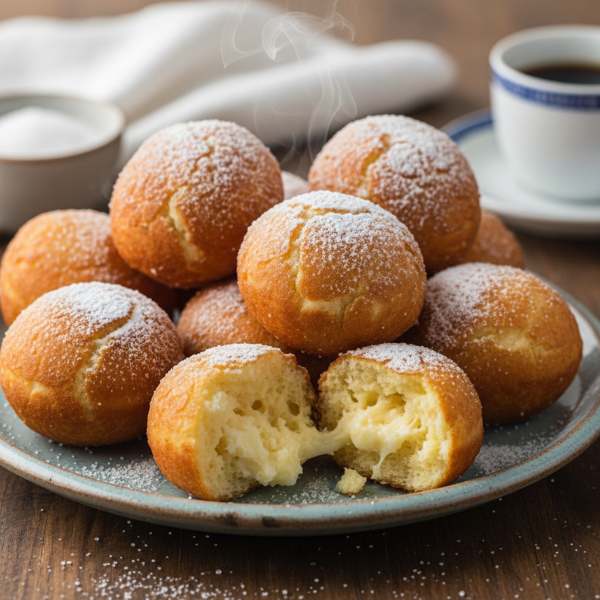 Buñuelos Colombianos (Colombian Cheese Doughnuts) recipe