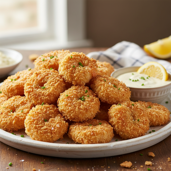 Butter Cracker-Crusted Crispy Shrimp recipe