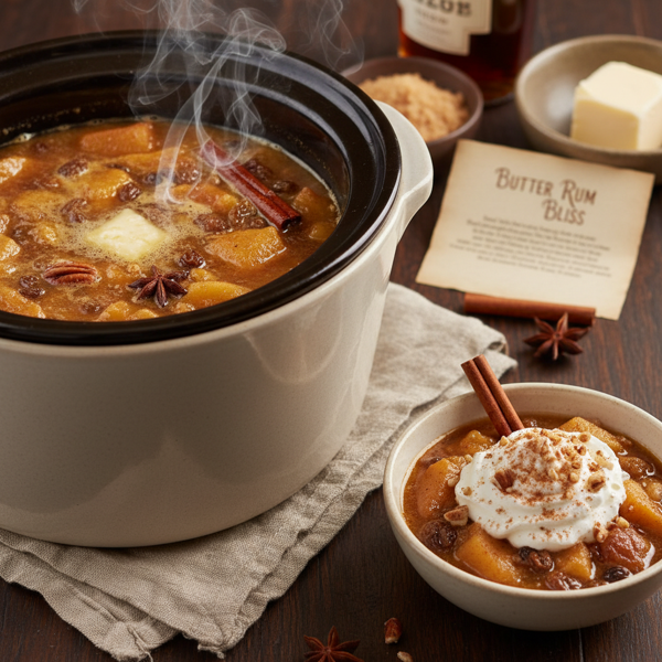 Butter Rum Bliss in a Crock Pot recipe
