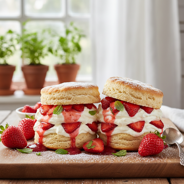 Buttermilk Strawberry Bliss Shortcake recipe