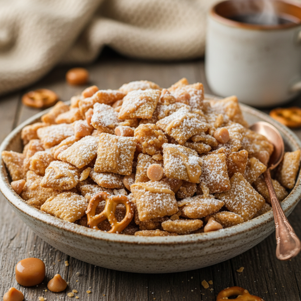 Butterscotch Delight Puppy Chow recipe