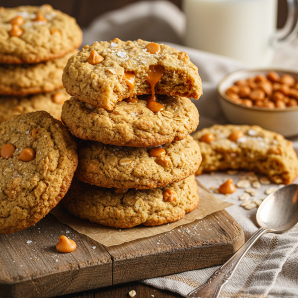 Butterscotch Oatmeal Delight Cookies recipe