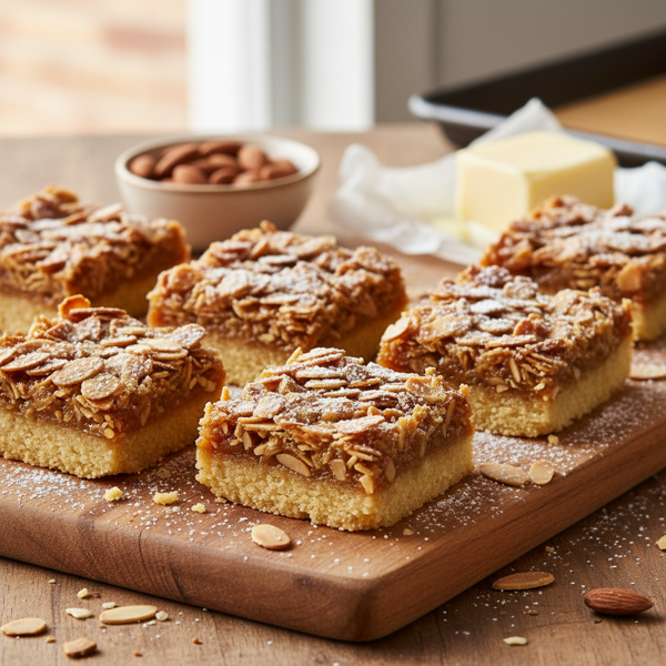 Buttery Almond Delight Bars recipe