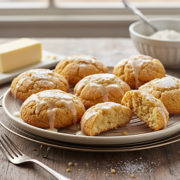 Buttery Pound Cake Cookies recipe