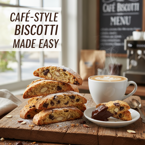 Café-Style Biscotti Made Easy recipe