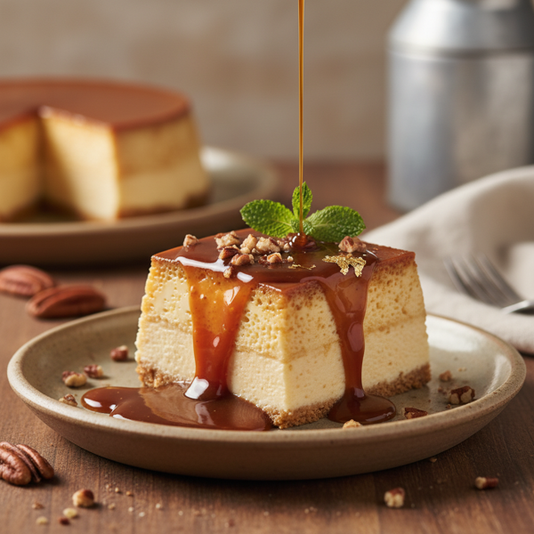 Cajeta Cheesecake Flan recipe