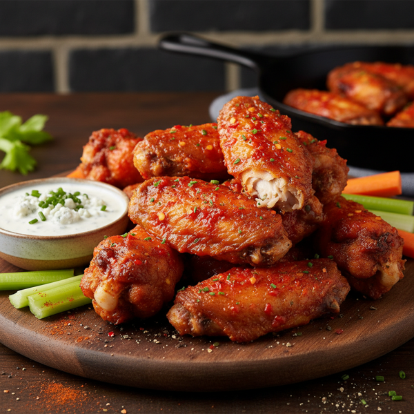 Cajun-Style Buffalo Wings recipe