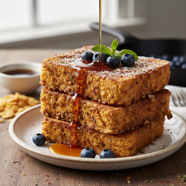 Cajun-Style Crunchy French Toast recipe