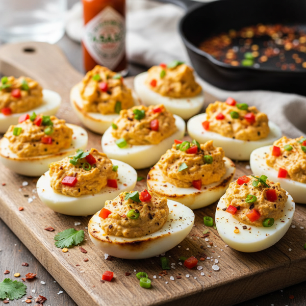 Cajun-Style Deviled Eggs recipe