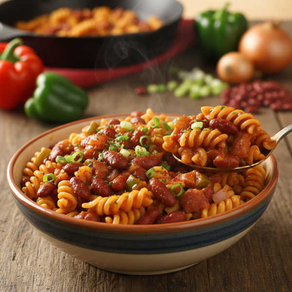 Cajun Comfort Bean & Pasta Medley recipe