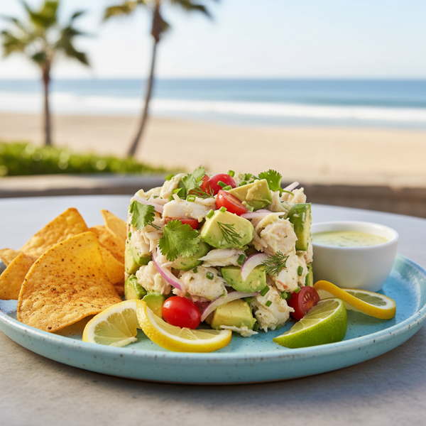 Cali Coastal Crab Salad Delight recipe