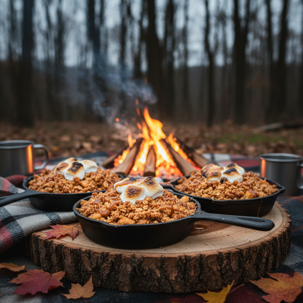 Campfire Mini Apple Crisp Delight recipe