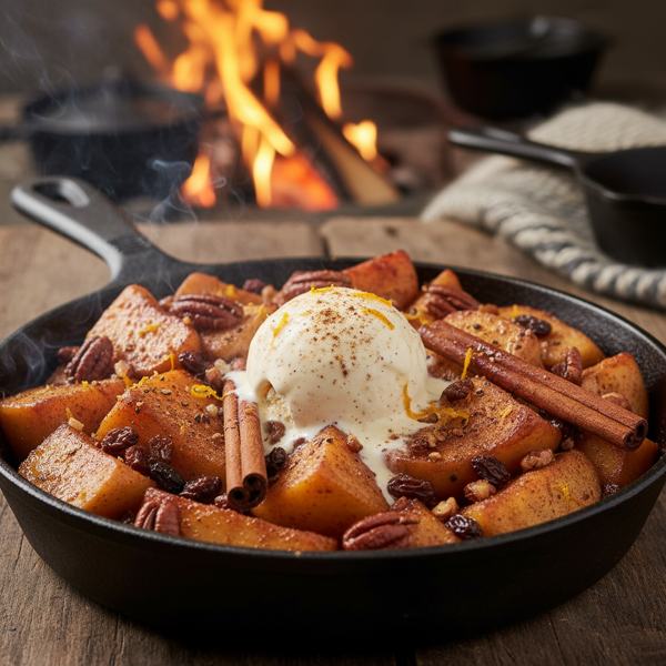 Campfire Spiced Apple Delight recipe