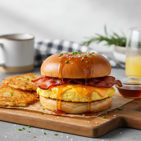 Canadian Style Cheddar Egg Sandwich recipe