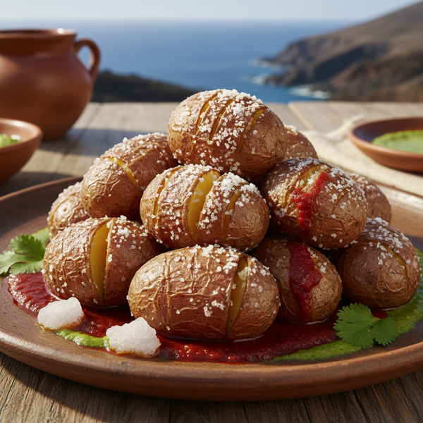 Canarian Wrinkled Potatoes with Sea Salt recipe