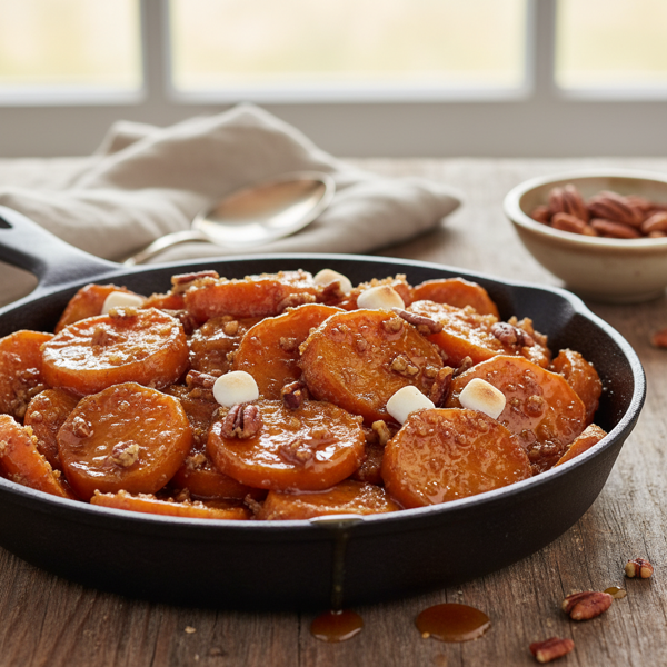 Candied Southern Sweet Potatoes recipe