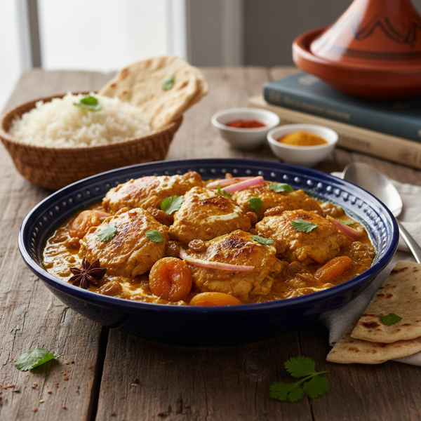Cape Malay Chicken and Apricot Curry recipe