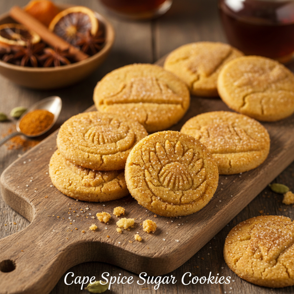 Cape Spice Sugar Cookies recipe