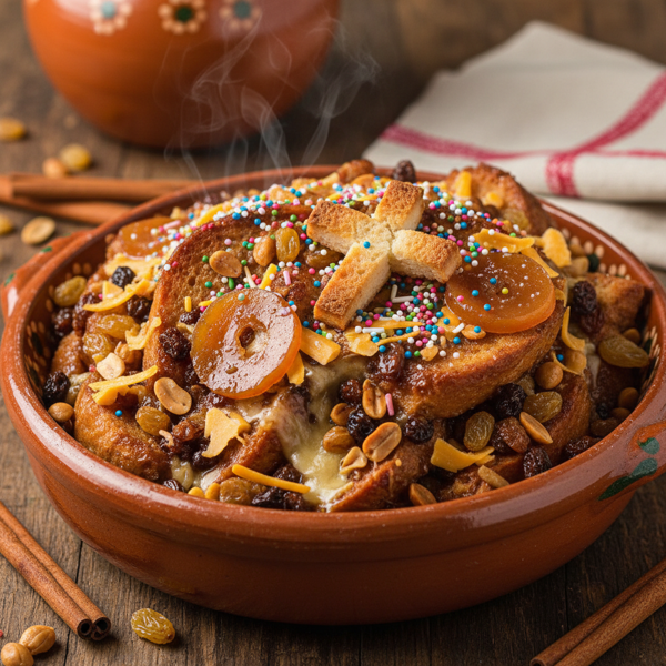 Capirotada: Delightful Mexican Bread Pudding recipe