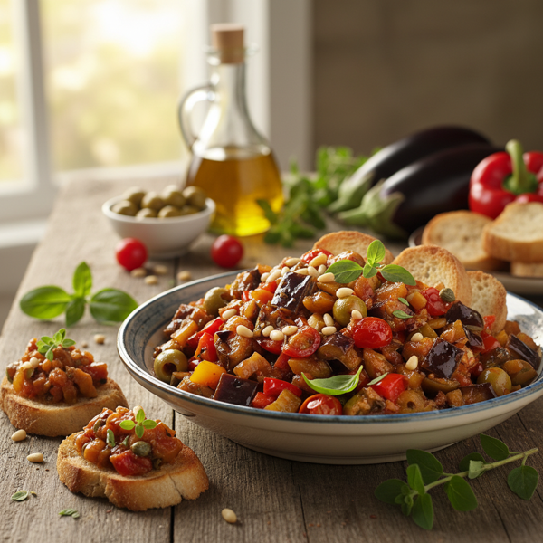 Caponata Delight: The Ultimate Eggplant Relish recipe