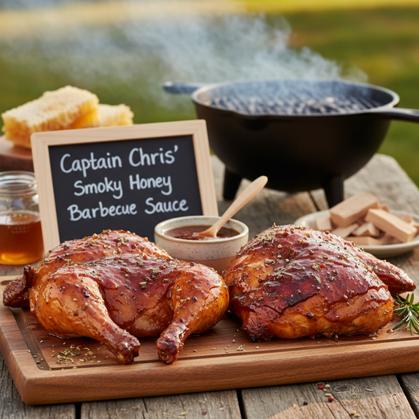 Captain Chris' Smoky Honey Barbecue Sauce recipe
