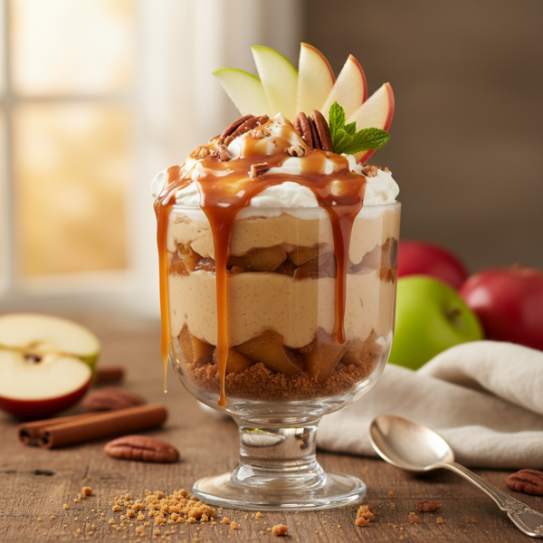 Caramel Apple Delight Pudding recipe