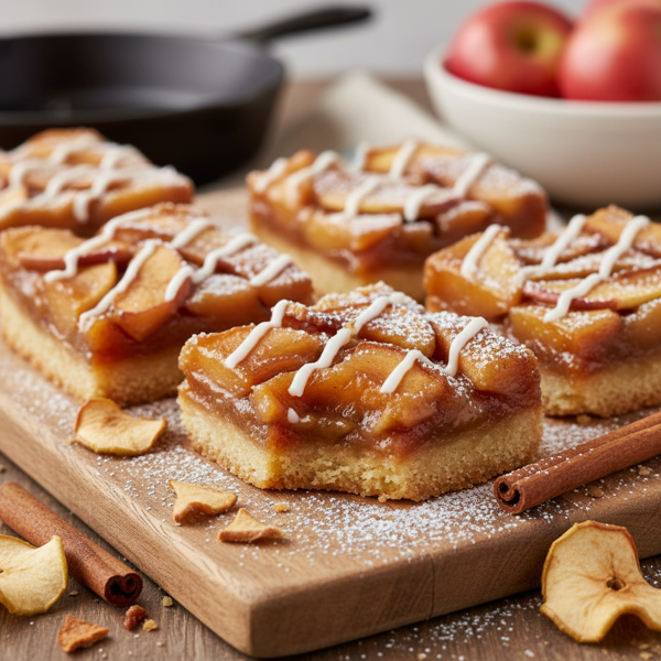 Caramelized Apple Delight Bars recipe