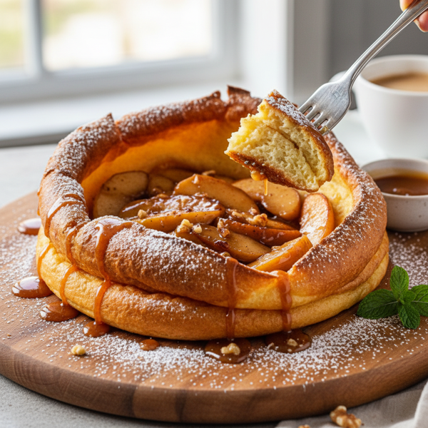 Caramelized Apple Dutch Baby recipe
