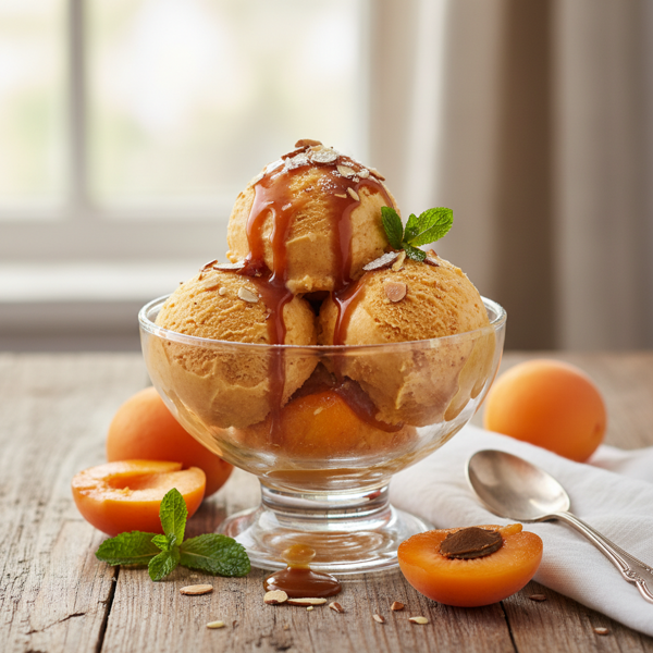 Caramelized Apricot Sorbet Delight recipe