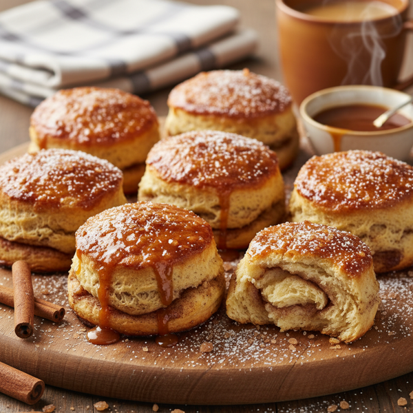 Caramelized Brown Sugar & Cinnamon Delight Biscuits recipe