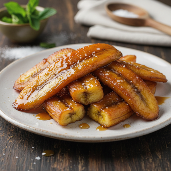 Caramelized Fried Sweet Plantains recipe