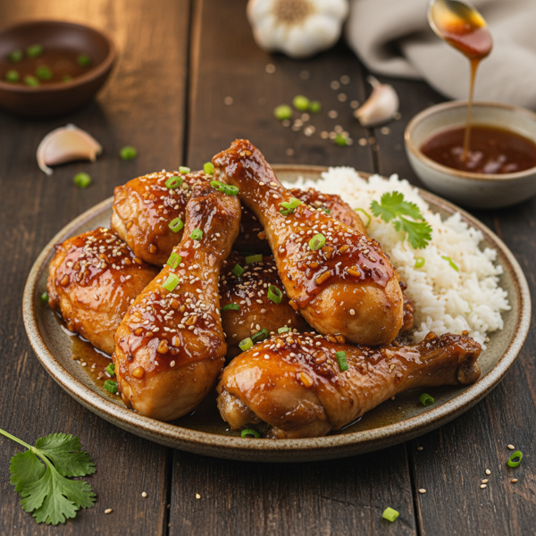 Caramelized Garlic Brown Sugar Chicken recipe