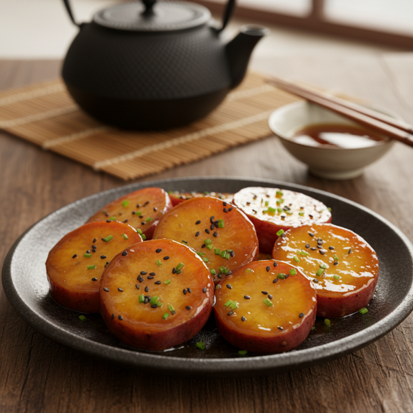 Caramelized Japanese Sweet Potatoes recipe