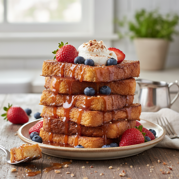 Caramelized Louisiana French Toast Delight recipe